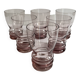 Art Deco purple glasses