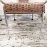 Stackable patio armchairs