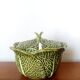 Vintage soup tureen cabbage in faience