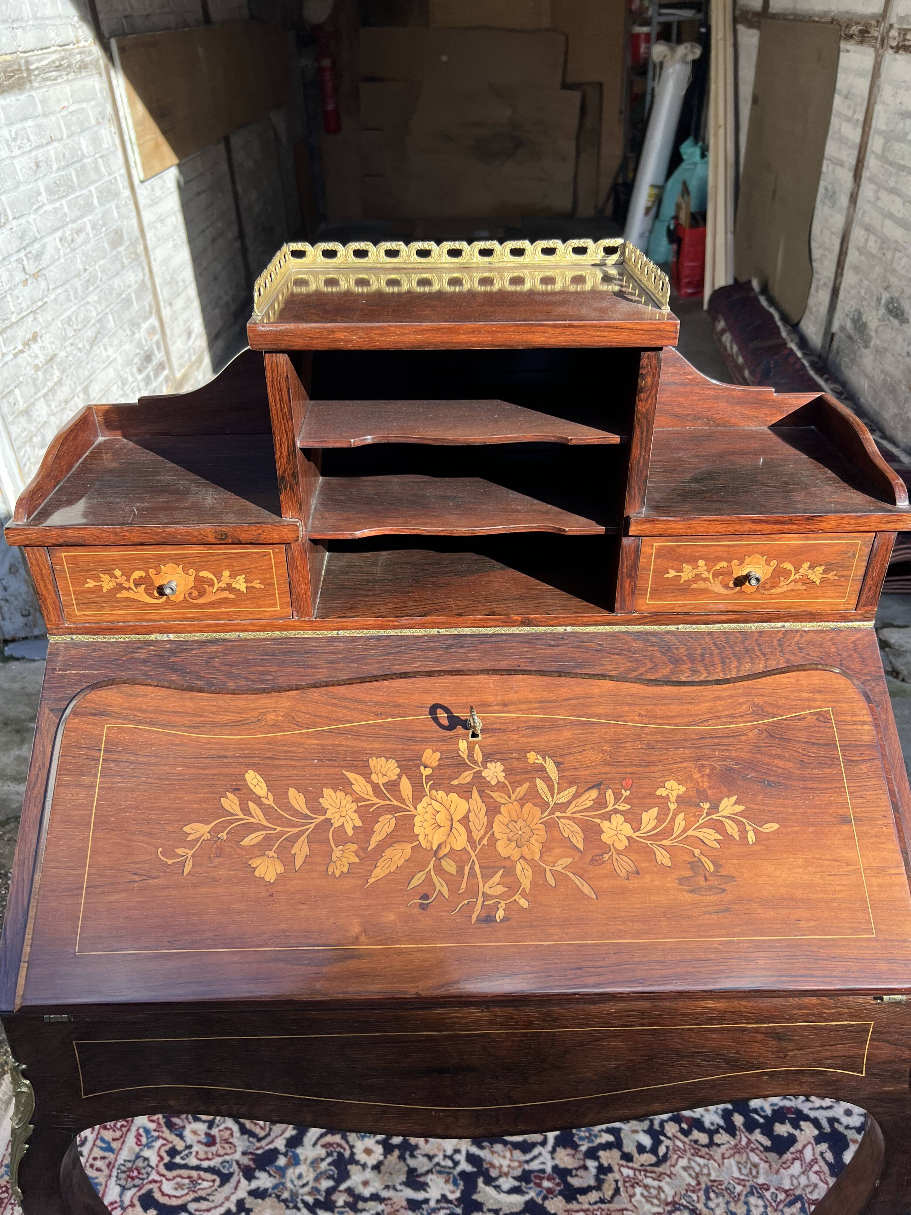 Louis XV style graduated desk