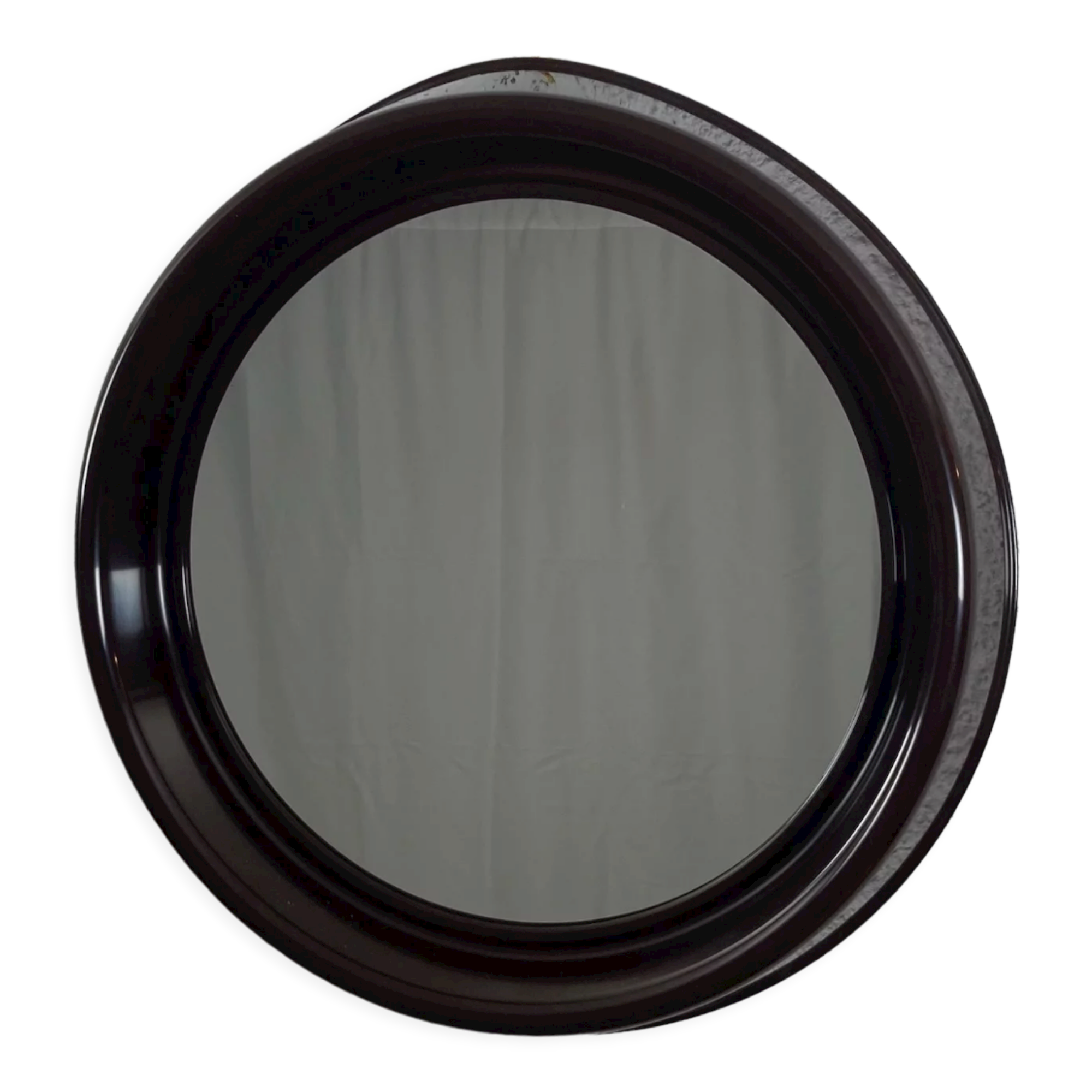 Dal Vera 70s space age mirror, plastic design made in Italy, 64x63 cm