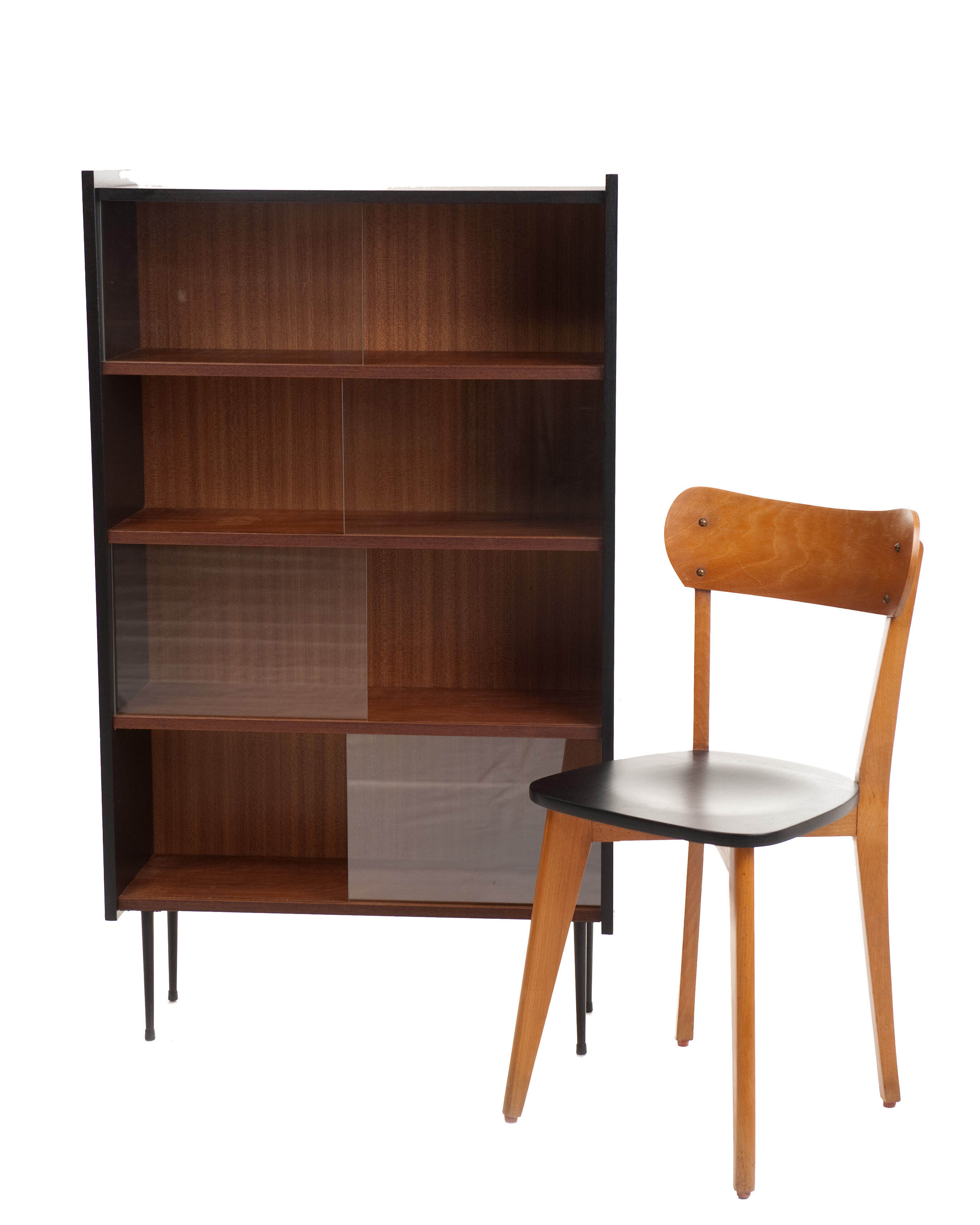 Vintage Scandinavian 1960 library