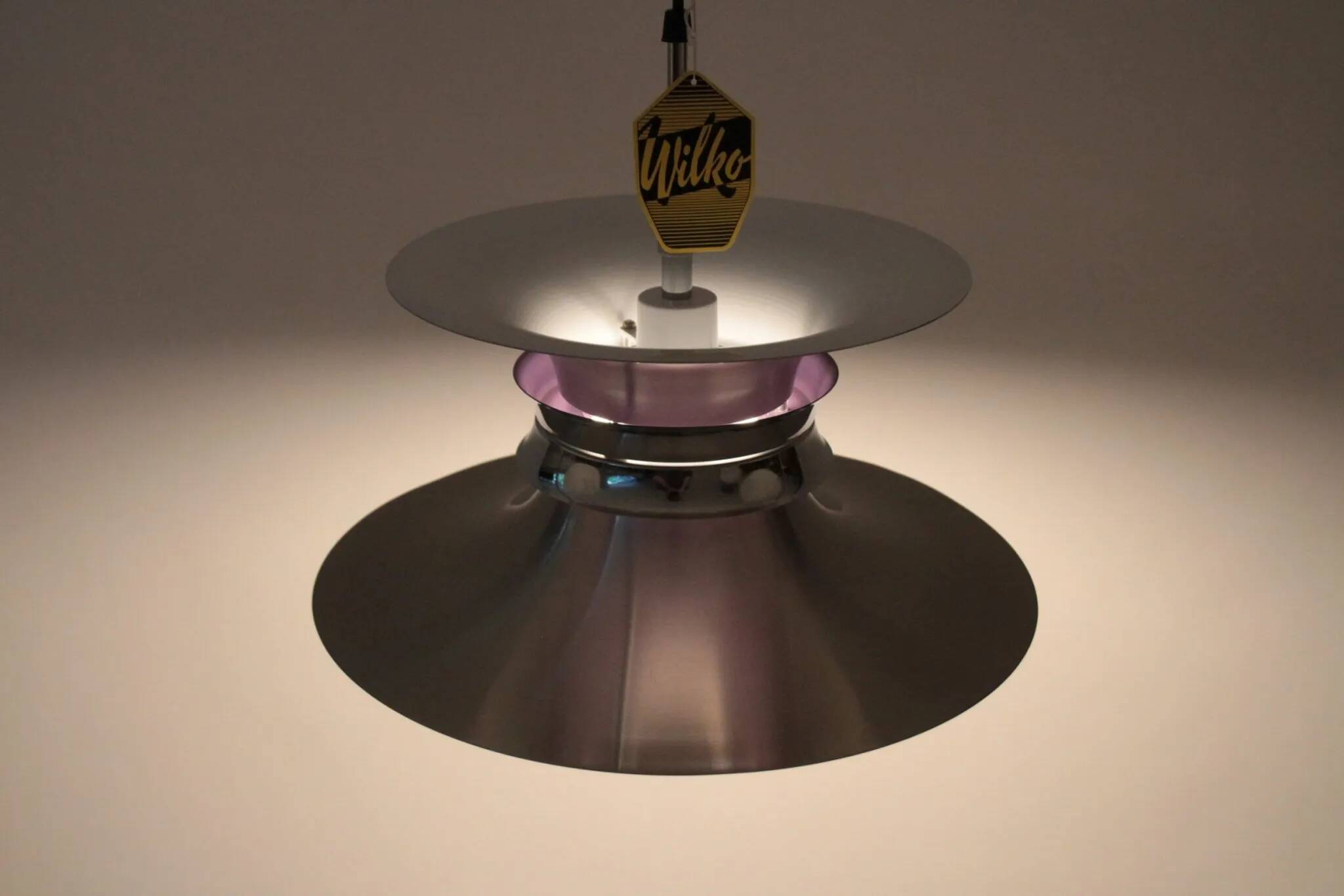 Pendant Lamp by Bent Nordsted for Lyskær Belysning — Denmark, Early 1970s