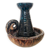 Ceramic candlestick Accolay with handle – 1970