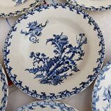 6 deep plates from Gien Chardon series