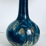 Art Deco vase in salt-glazed stoneware by Labrec by Labrut & Recullé