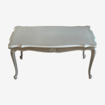 Table basse patinée shabby chic