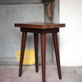 Table vintage, table bois, table salon, bout de canapé, table d'appoint