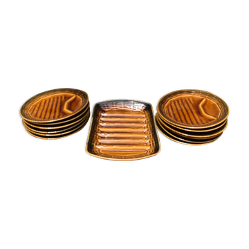 Sarreguemine asparagus set