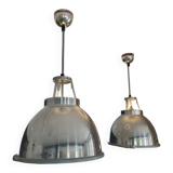 Pair of Original BTC England Titan Pendant Lights, Size 1