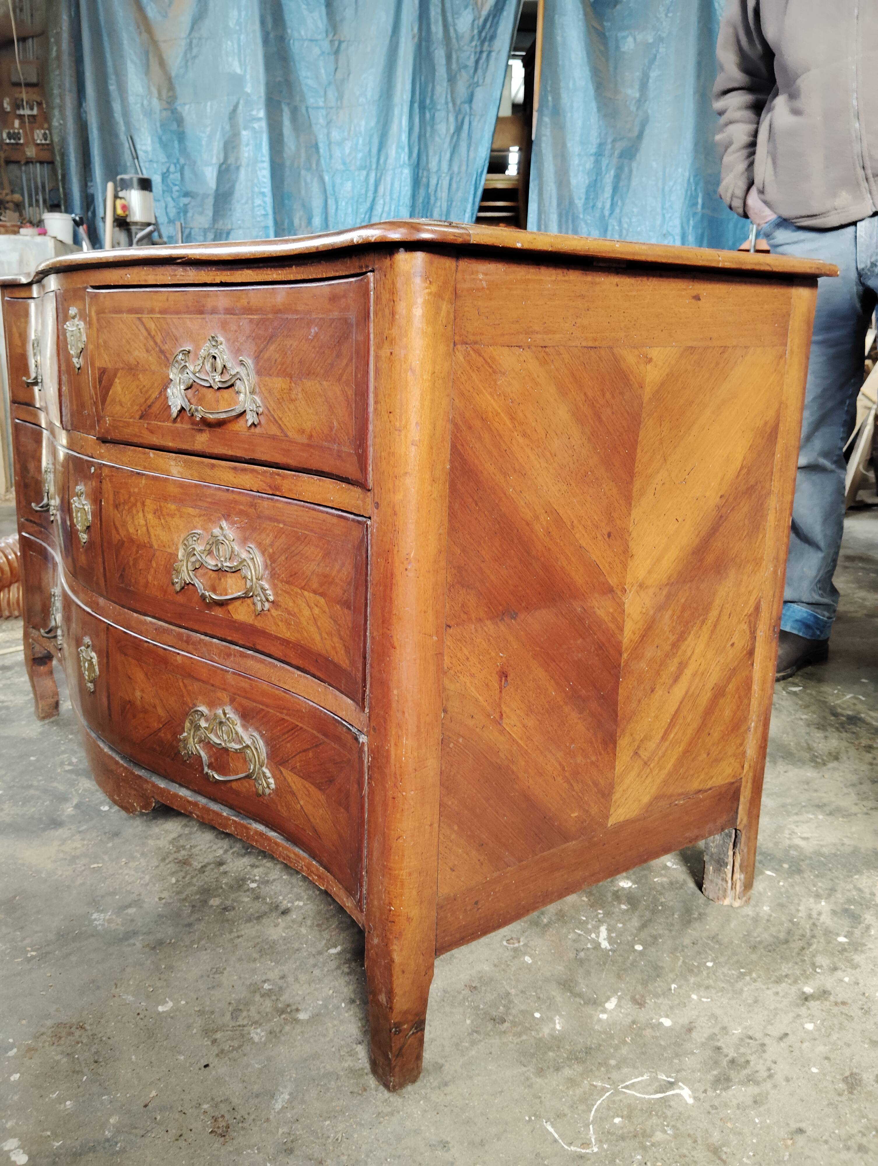 Curved Commode 18th Century