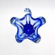 Sculptural vase - Josef Hospodka Chribska - Sommerso Blue - 1960