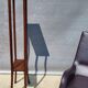 Large Art Deco plant stand H140 solid oak