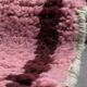 Tapis Rose Contemporain - 297 x 246 cm