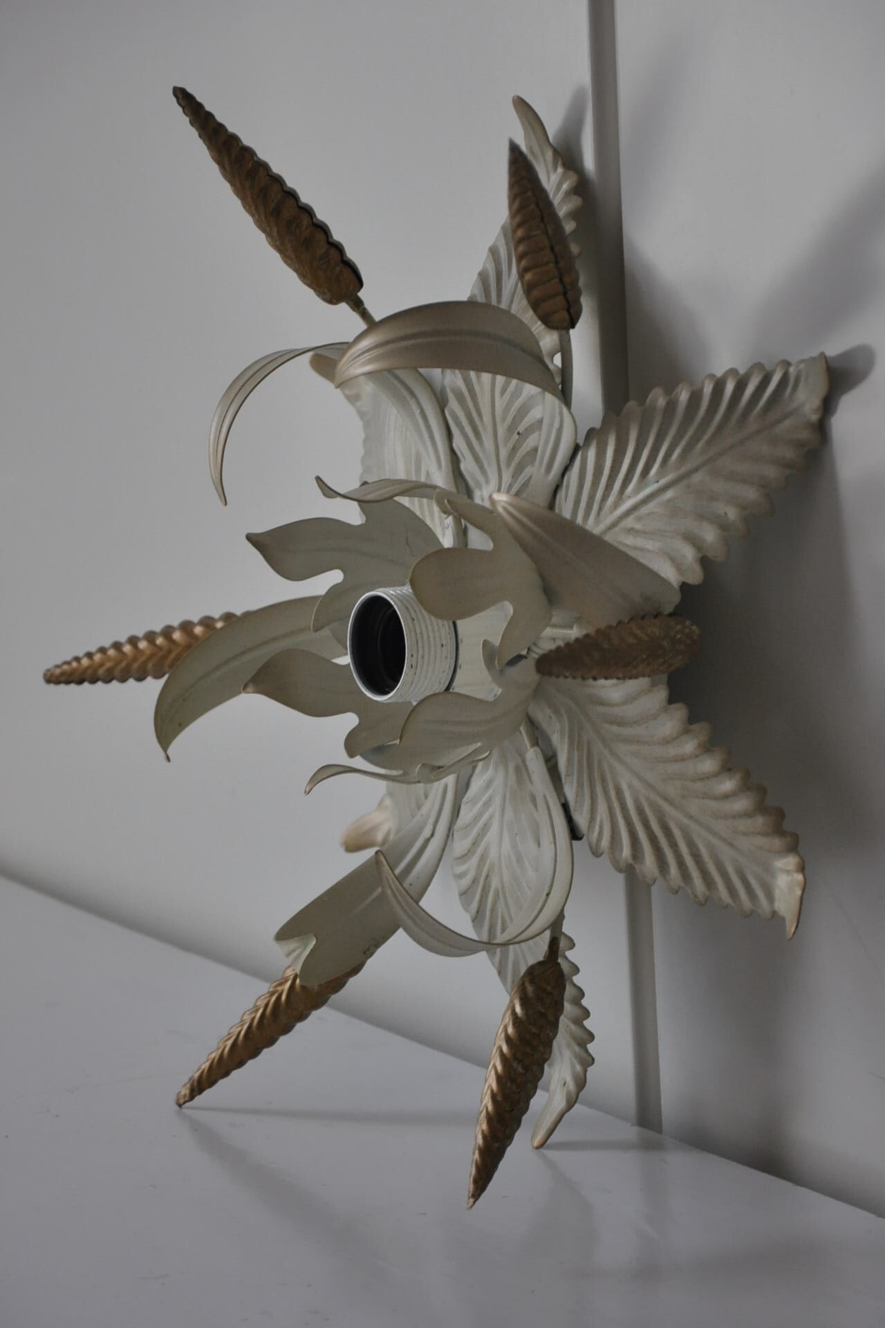 Applique ou plafonnier feuilles
