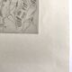 Chas-laborde boulevard des capucines (paris), 1927. gravure originale