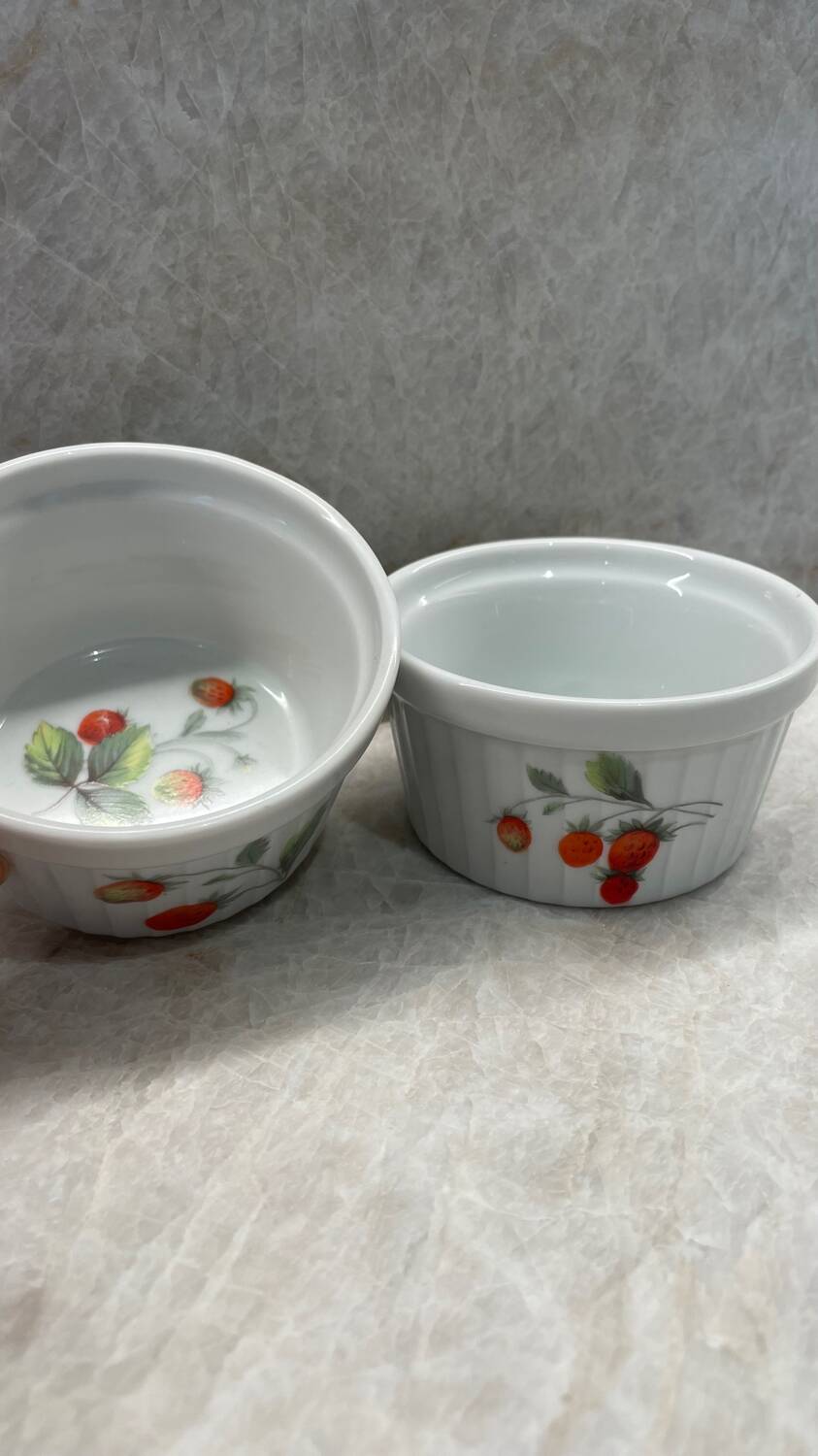 Set of 2 vintage Langenthal ramekins