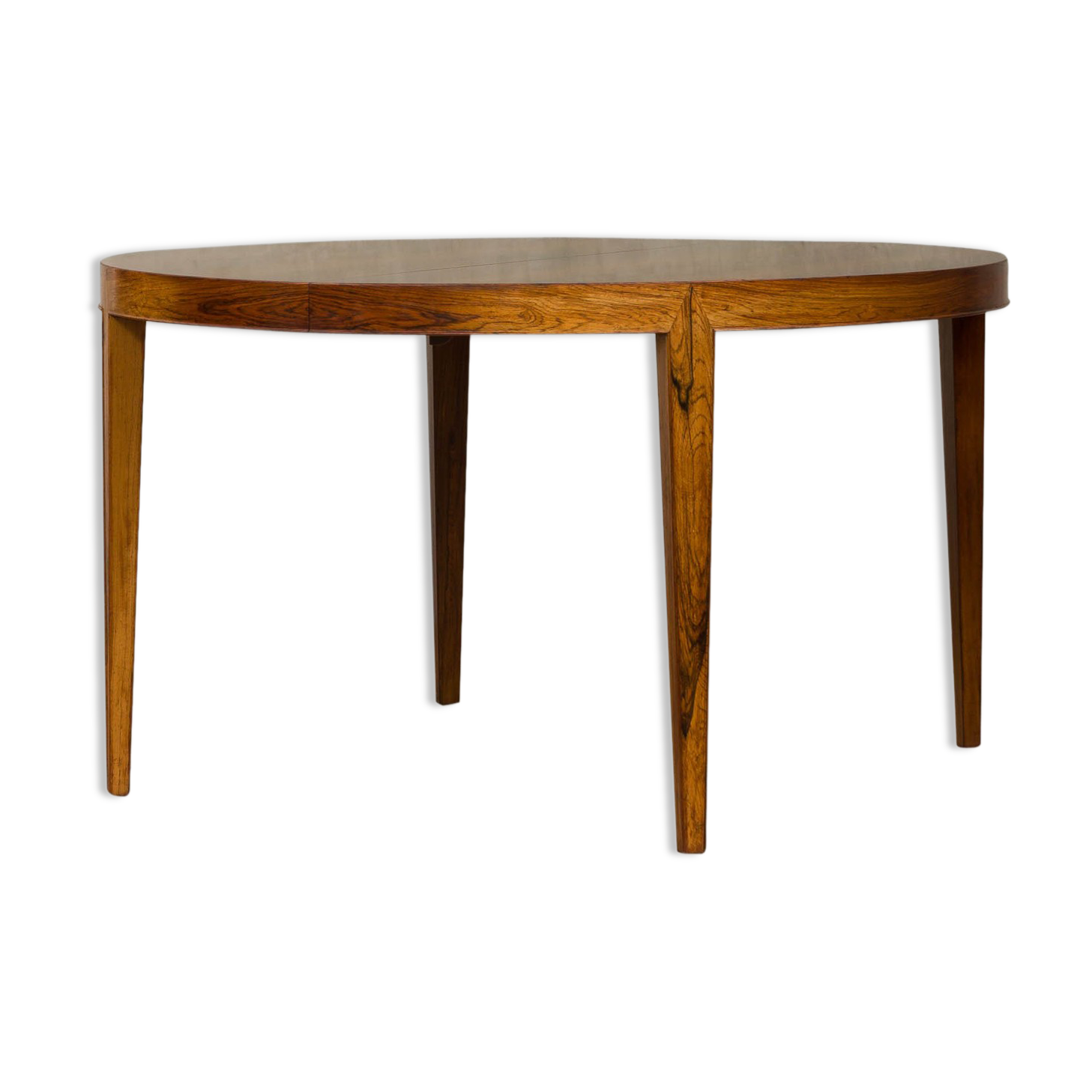 Severin Hansen Jr. rosewood extension table with 4 leaves