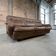 Vintage Danish leather canapé 'Madsen & Schubell' in brown