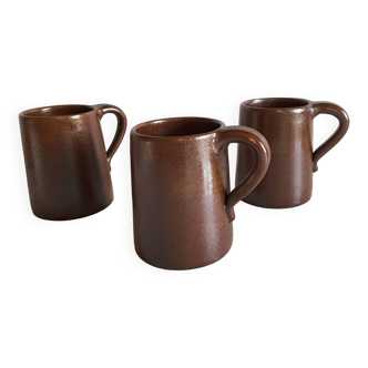 3 marsh stoneware mugs