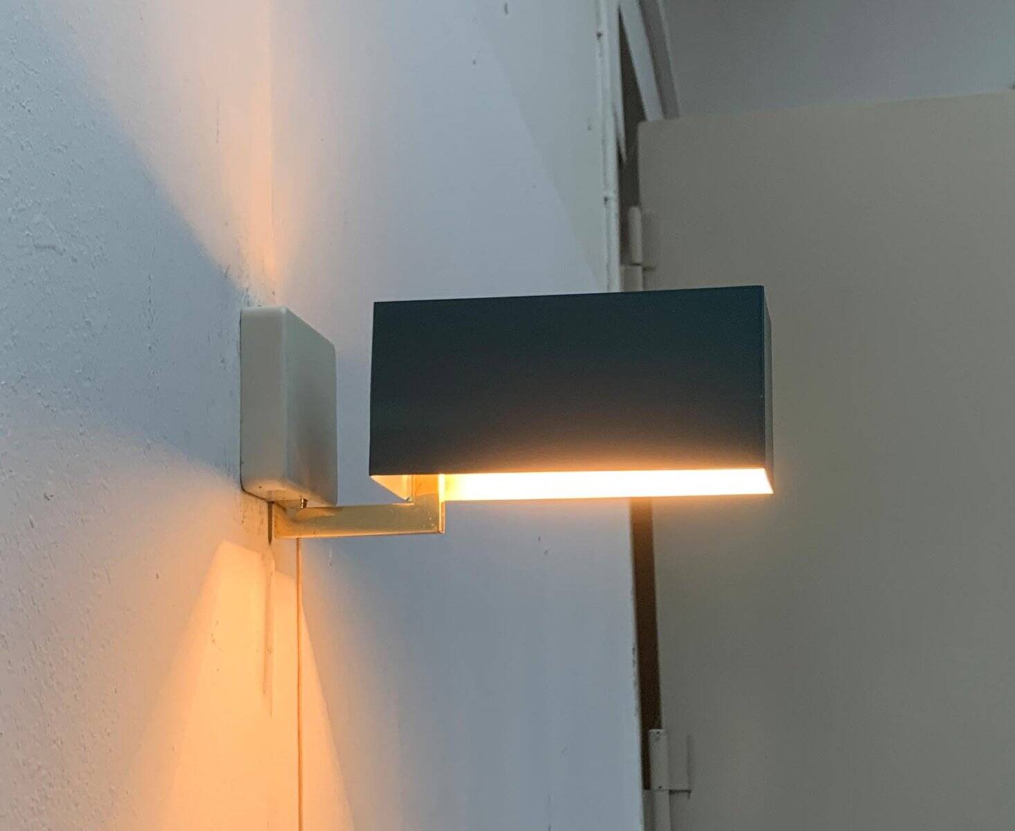 Mid-Century German Minimalist Wall Lamp from Kaiser Leuchten