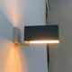 Mid-Century German Minimalist Wall Lamp from Kaiser Leuchten