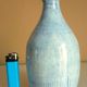 Glazed ceramic bottle vase, dated 1979, signature to be identified