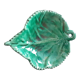Green leaf slip cup