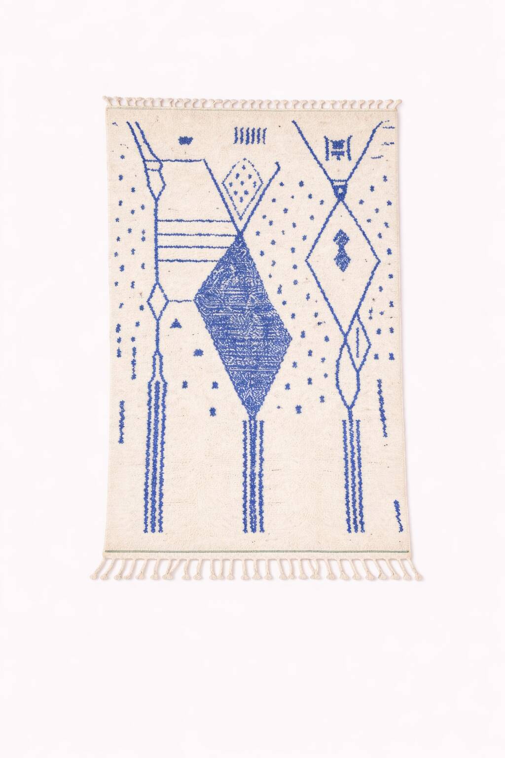 Traditional wool rug 2.5x1.5