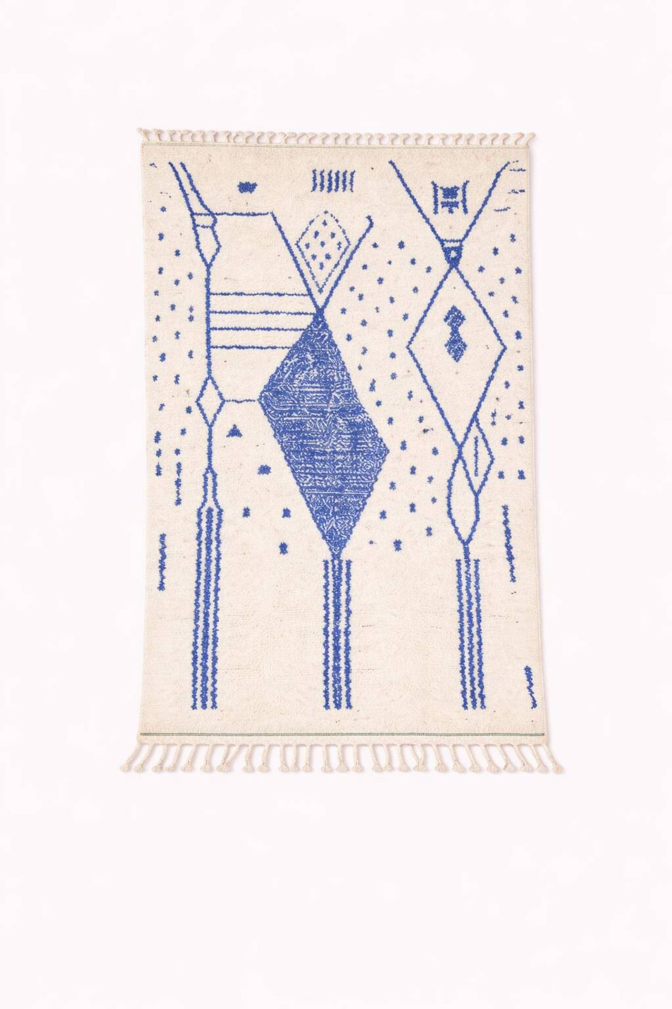 Traditional wool rug 2.5x1.5