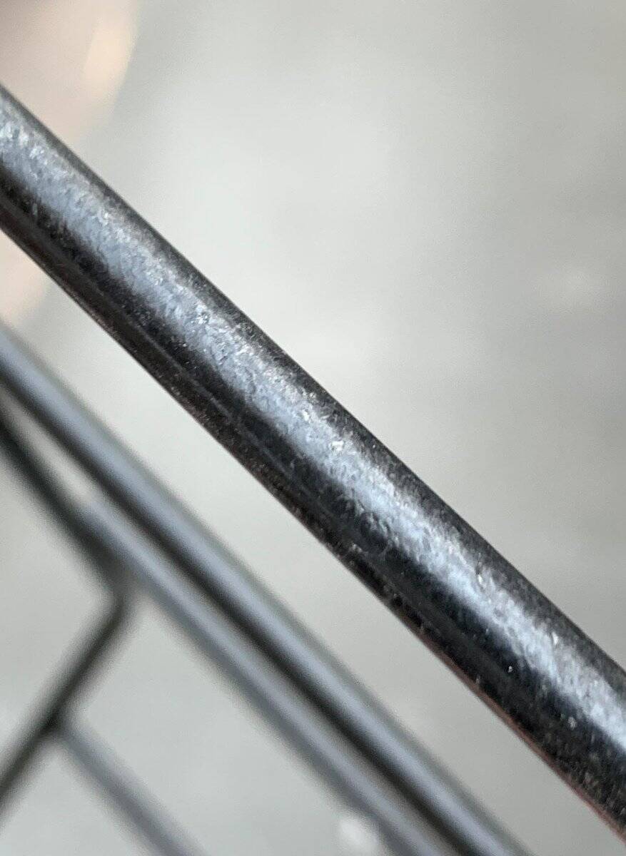 Mid-century German minimalist cord coat rack, 1960s