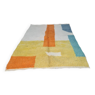 Handmade wool Berber rug 250 X 150 CM