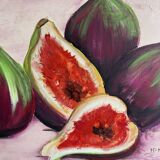 Oil on canvas “Figs”