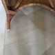 Two-seater banquette in woven rattan, wood and bamboo, 1980s.
