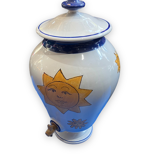 Water fountain in earthenware pattern sun christian dior