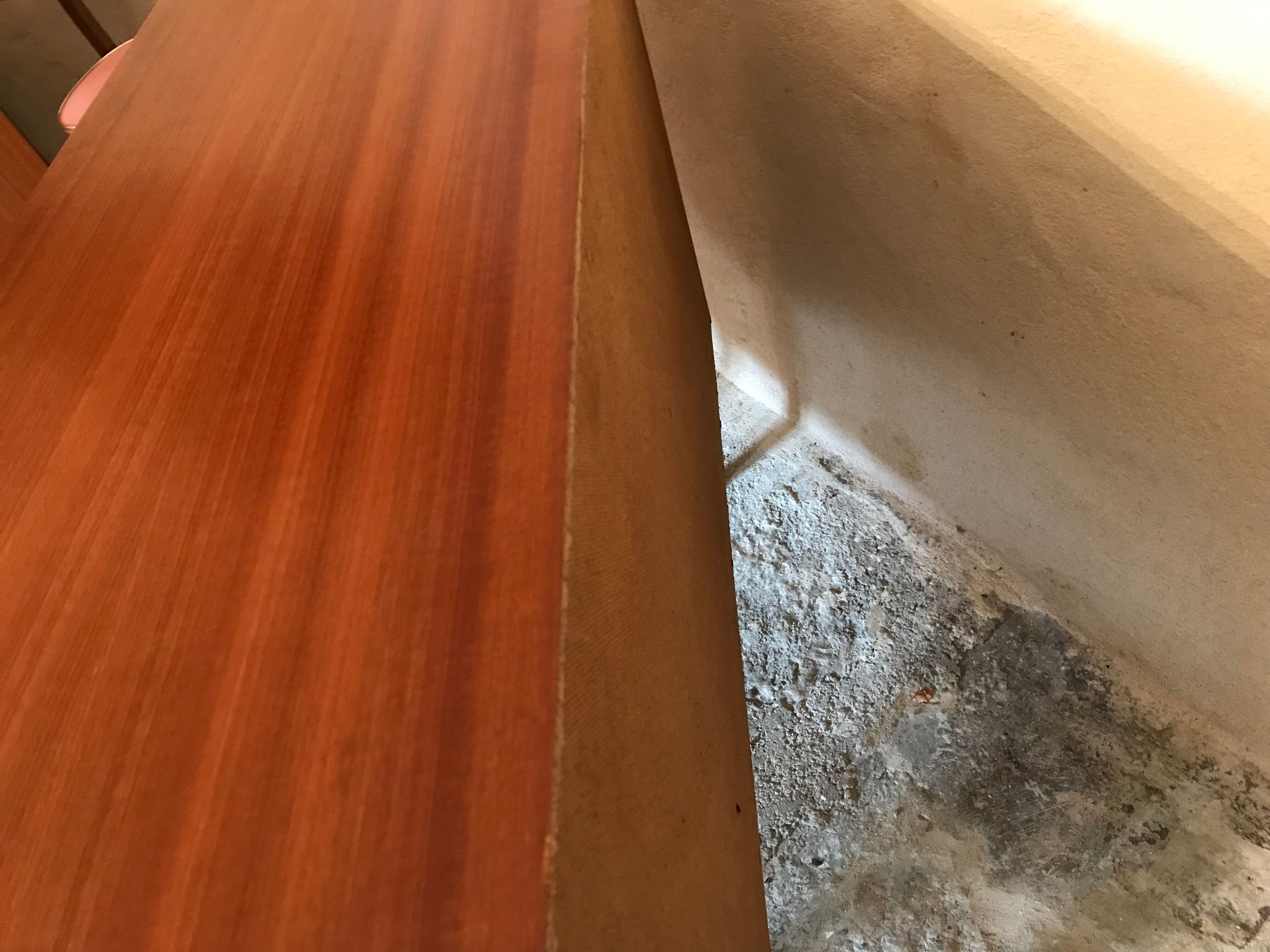 Sideboard vintage storage cabinet walnut veneer bond