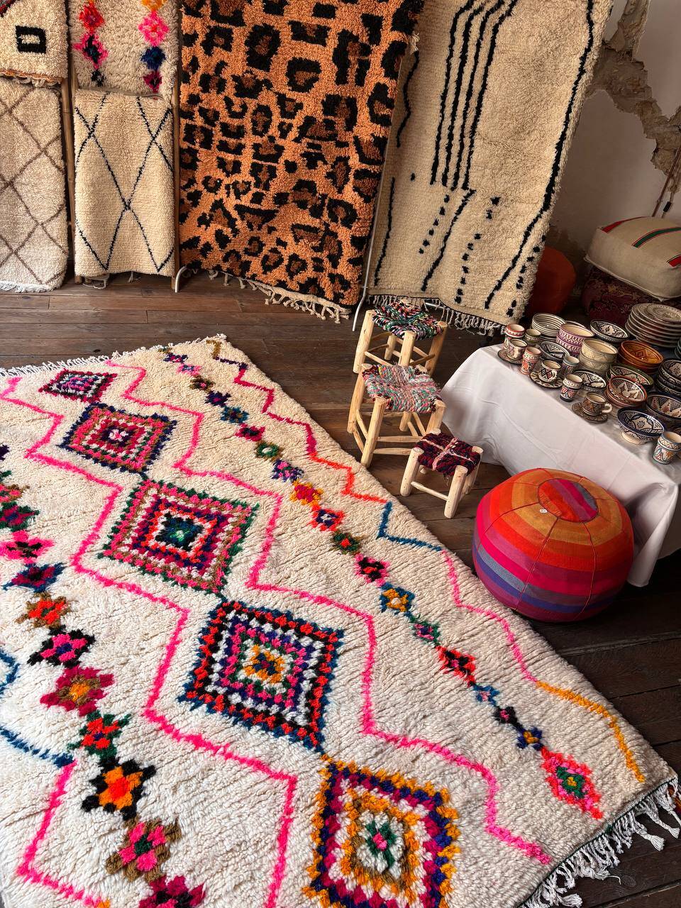 Tapis Berbère – éclat de lumières