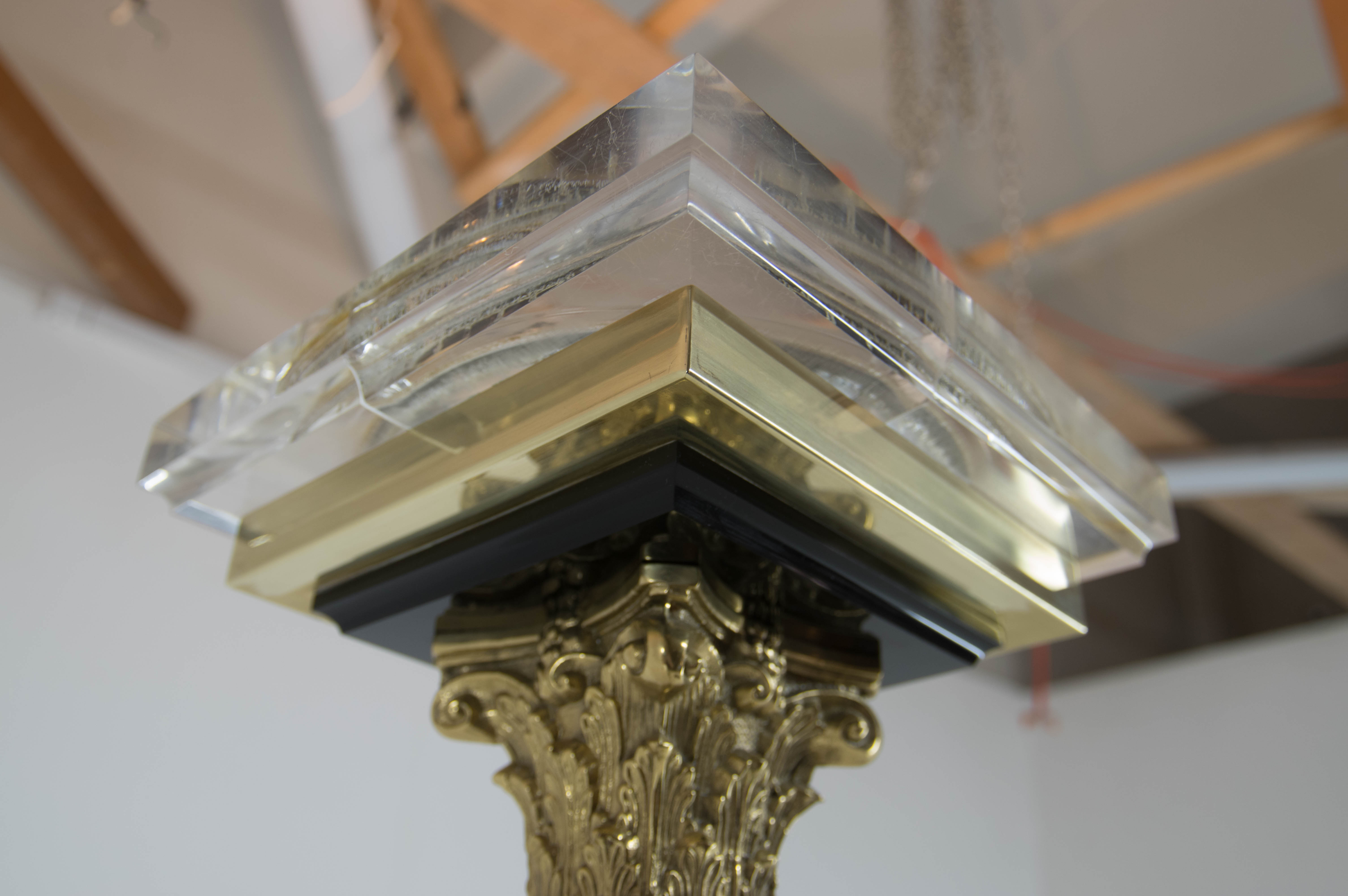 Floor Lamp with Upright Light, Italy, 1970s