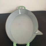 Plat de cuisson en fonte émaillée