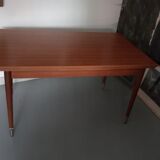 Teak table in the early 80s