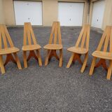 Series 5 Epona chairs designed by Francis Taglan France