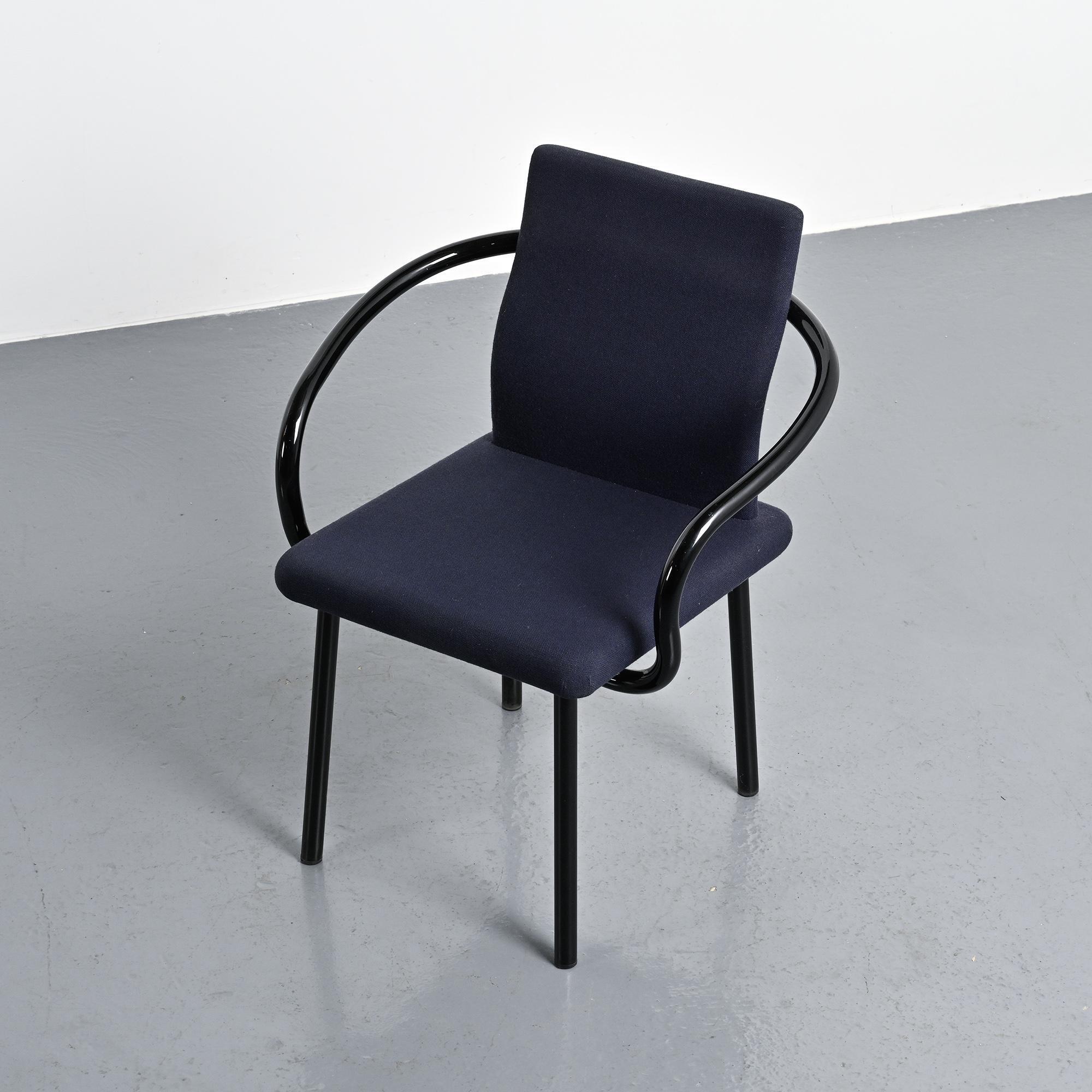 Mandarin armchair by Ettore Sottsass for Knoll, 1986
