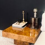 Elm magnifying glass coffee table