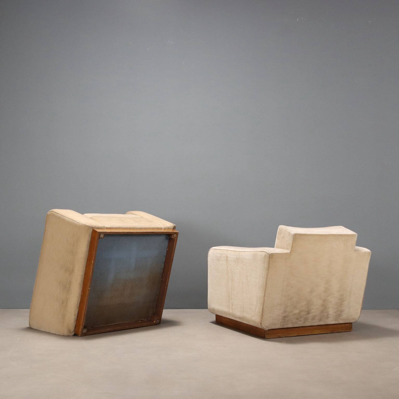 Two armchairs from the 1940s