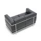 Canapé 2 places LC2 par Le Corbusier pour Cassina, années 1970