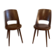 Paire de chaises Baumann modèle Mondor