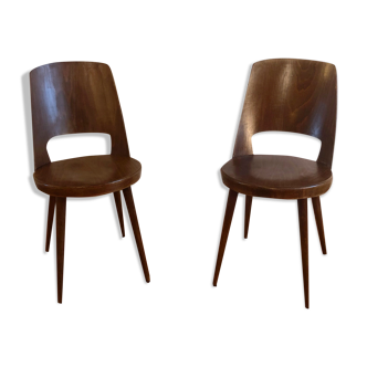 Pair of Chairs Baumann model Mondor