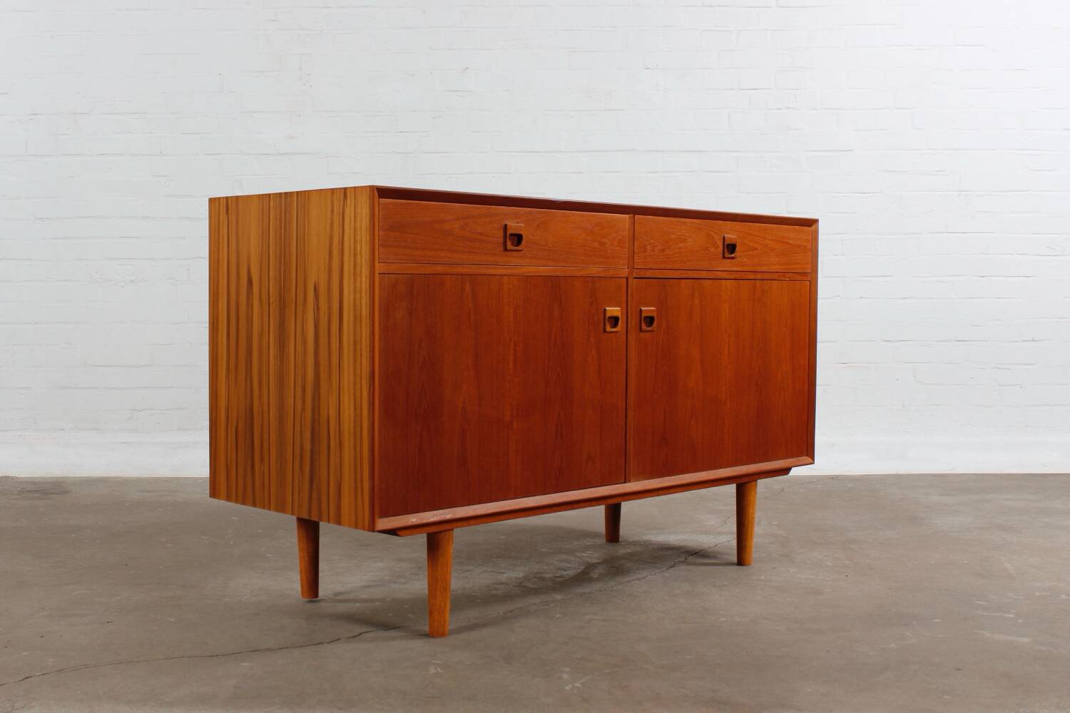 Teak Sideboard BROUER Vintage Kommode Anrichte 60er 70er danish