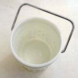 Opaline ice bucket 1960s