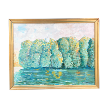 Tableau la Seine au soleil